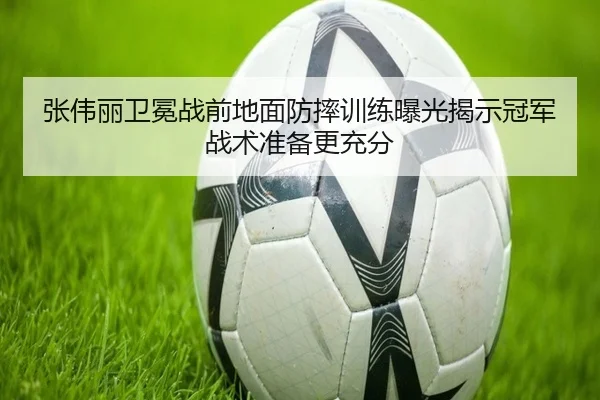 张伟丽卫冕战前地面防摔训练曝光揭示冠军战术准备更充分